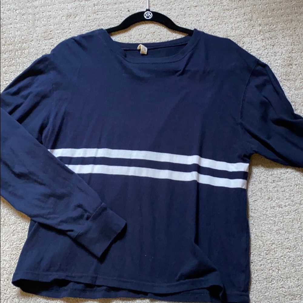 Brandy Melville stripped long sleeve